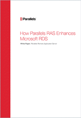 Parallels RAS 增加MS RDS 白皮书